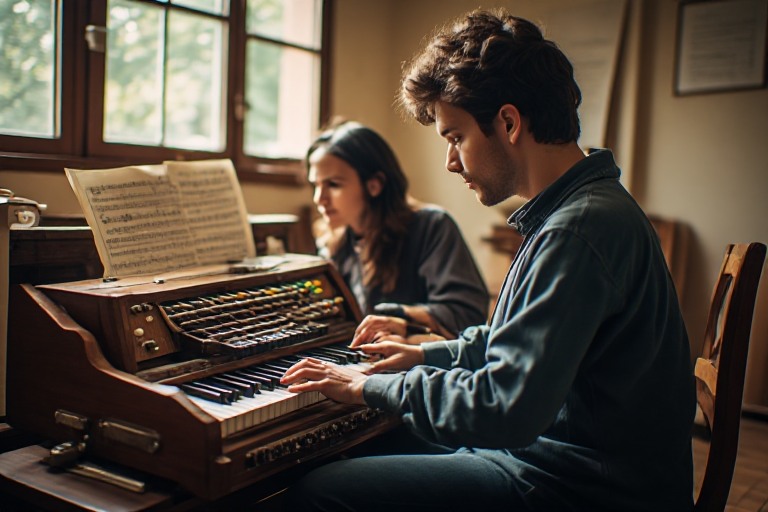 apprendre l harmonium a la maison