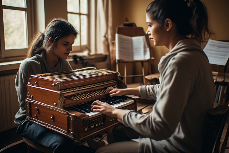 apprendre l’harmonium